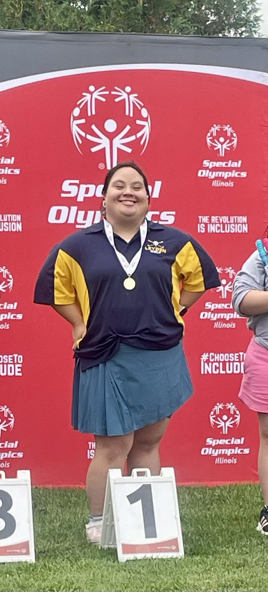 Congratulations x2 because these 2 did it AGAIN!! 🥇 In September, Val &amp; Diego will be heading down to the Special Olympics Golf State Tournament!!! Be sure to wish our Eagles good luck ⛳️ #LeydenPride #RegionalChamps