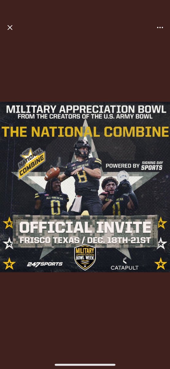 Thank for the invite <a href="/JJKilgore_SDS/">JJ Kilgore</a> and <a href="/SDSports/">Signing Day Sports</a> for this opportunity 🙏 
<a href="/247Sports/">247Sports</a> <a href="/USArmyBowl/">Military Appreciation Bowl Week</a> <a href="/PrepRedzoneNV/">Prep Redzone Nevada</a> <a href="/Marner93/">Mitchell Marner</a> <a href="/TrentonLuera14/">Trenton Luera</a>