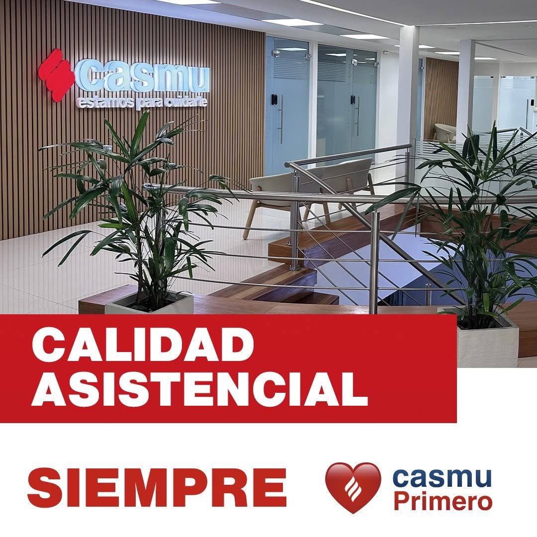 CasmuPrimero's tweet photo. En CASMU la calidad asistencial no es un eslogan, es nuestra forma de trabajar.

Porque cuando la salud está en primer lugar, el compromiso es SIEMPRE.

Este 17 de septiembre, te invitamos a acompañarnos con tu voto.

@RaulGermanRodri @andrea_zumar @jjareosa 

#CasmuPrimero 🏥 https://t.co/6DCo03yUWO