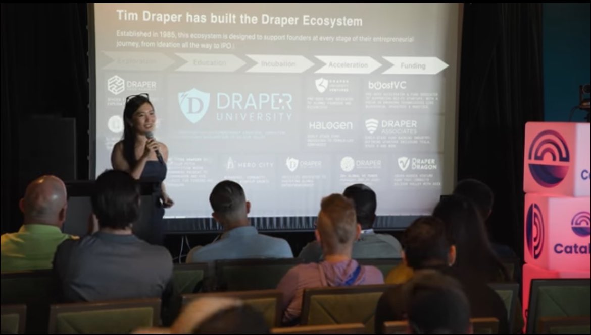 The talks from “Funding Cardano's Future | <a href="/RareEvo/">Rare Evo: A Blockchain Event</a> Dev &amp; Governance Day” are already live✨<a href="/Lo_Ponch/">Logan Panchot $daoguy d/acc</a>, <a href="/dannyribar/">Danny 🐣</a> and I are speaking about the updates and exciting opportunities for our future funding in the #Cardano ecosystem👀Let’s shape the future together🌟✊