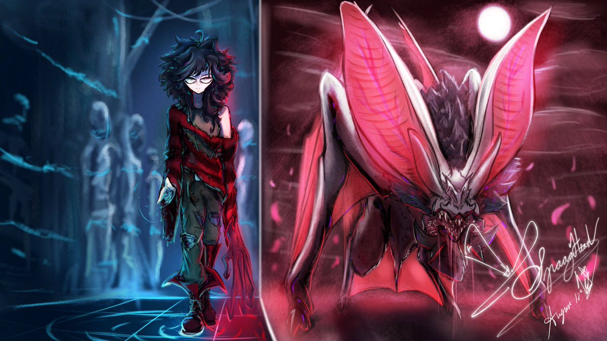 Shrieking Horror
#oc #digitalart