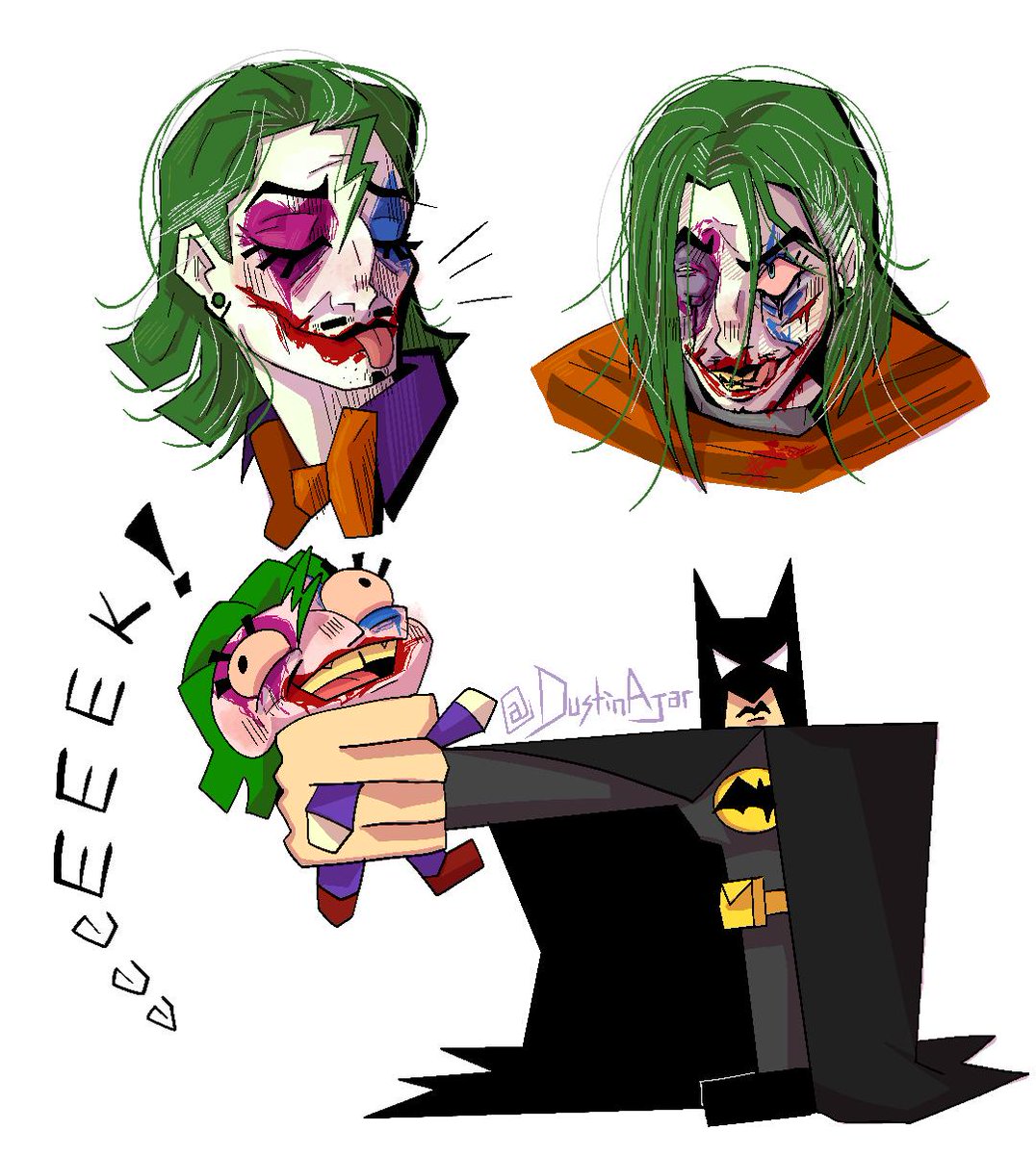 DustinAjar's tweet photo. drag king fem joker ??? dc #yuri ??? sure https://t.co/2g4S4UrVs3