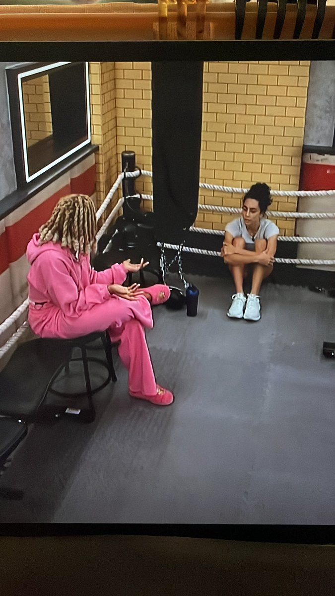 Mickey is crashing out!!!! #BB27