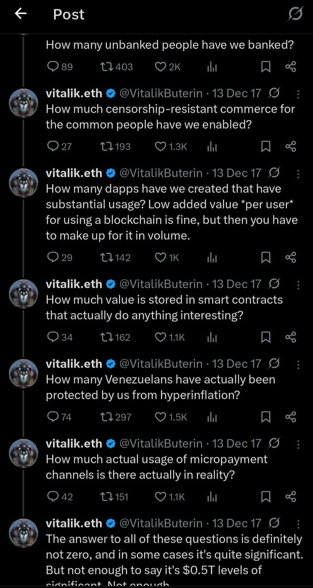 vydamo_'s tweet photo. Do you think we have $4T of value based on Vitaliks criteria? I don't think so https://t.co/eaO81AsTxm
