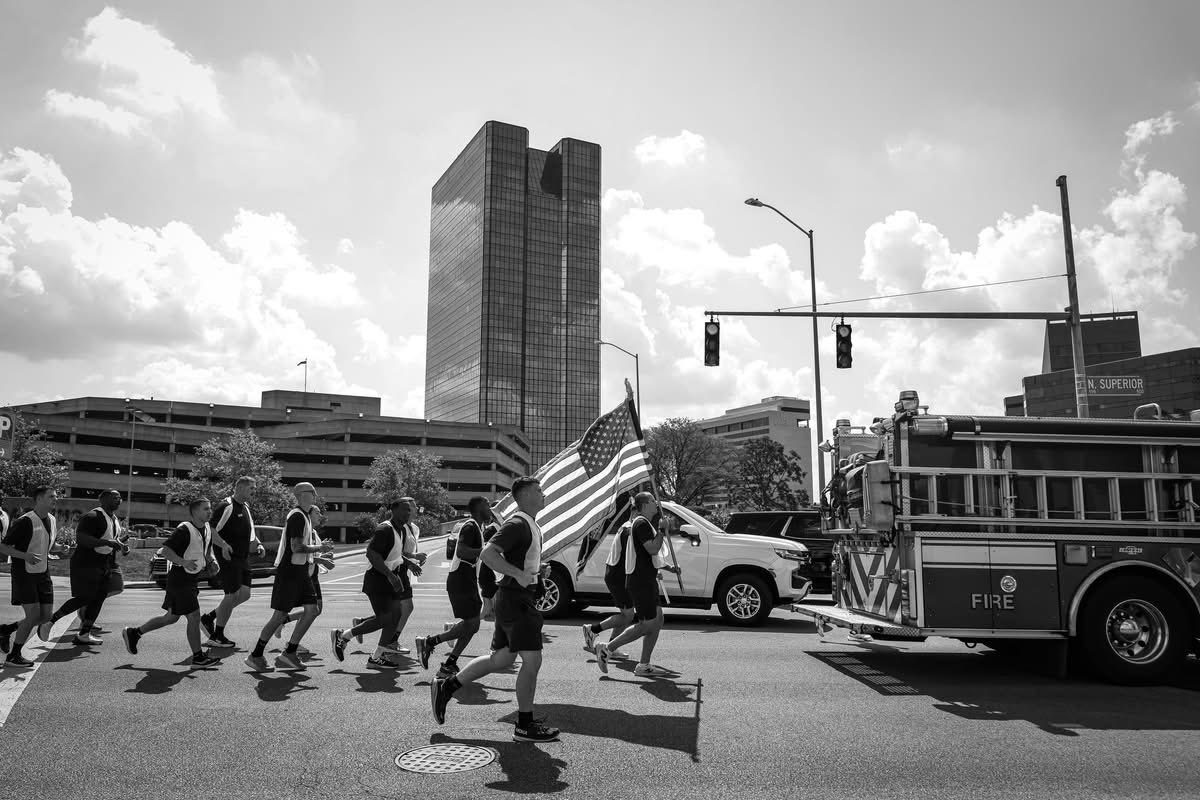Today, Toledo Fire &amp; Rescue Class 299 completed the annual Legacy Run giving the recruits the opportunity to learn about the history of the TFRD memorial. 

The Legacy Run is a symbolic journey that inspires our future firefighters to carry forward the legacy of excellence.