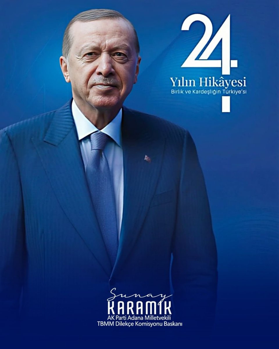 KaramikSunay's tweet photo. 24 yıl boyunca, her gün 24 saat…
Millet için çalışan, milletle yürüyen bir davanın adıdır AK Parti.

Kurulduğu ilk günden bu yana; vesayete karşı milletin iradesini, karanlığa karşı Türkiye’nin aydınlık geleceğini savundu.
Bu 24 yıl; inancın, azmin ve milletle kurulan gönül bağının destanıdır.

Liderimiz Sayın Recep Tayyip Erdoğan’ın
öncülüğünde; nice badireleri milletin duasıyla aştık, nice hizmetleri milletimizin emrine sunduk.

Bugün dünden daha güçlü, yarına her
zamankinden daha hazırız.

@RTErdogan 
#AKParti