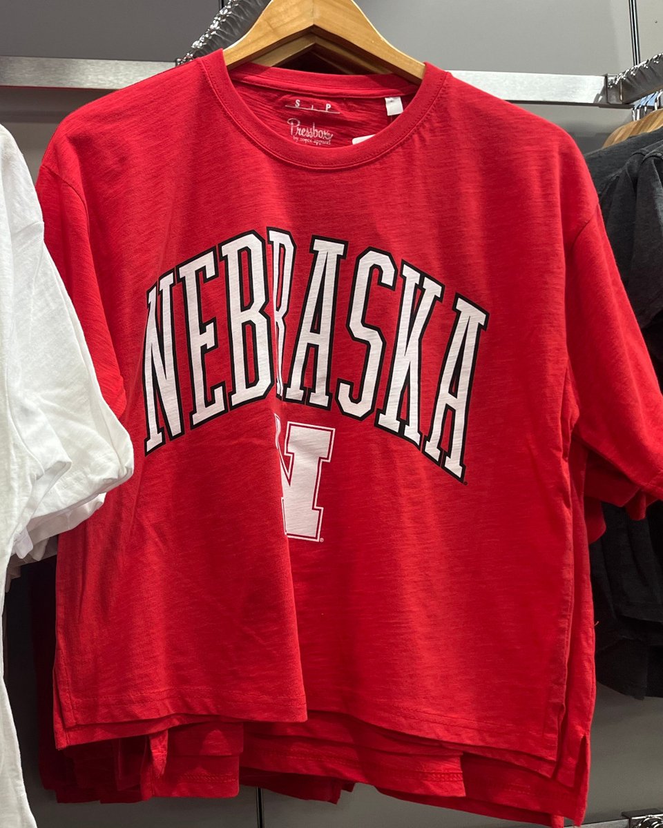 Stay cute &amp; comfy in our new Pressbox tops 🤩
alumnihall.com/nebraska-cornh…