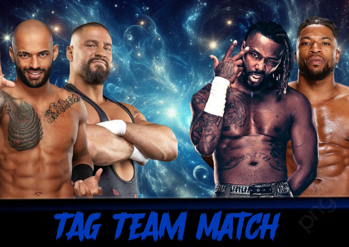 Ricochet [0-2-0] (<a href="/0_0britt/">Britt 🖤</a>) &amp; Bron Breakker [1-1-0] (<a href="/kaypai05/">Kaylee Paige 💛</a>)
VS
Swerve Strickland [2-0-0] (<a href="/JACYJAYNERP44/">JACY & CANDICE & AJ (NOT CANDICE & JACY & AJ LEE)</a>) &amp; Trick Williams [3-0-0] (<a href="/DaveDice_96/">David Clark 🎮😎🏀✊🏾</a>)