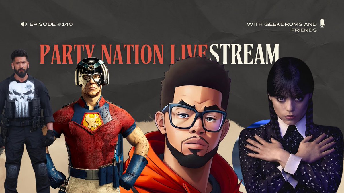 It’s time!!! 
youtube.com/live/Xn2MT2th_…

#mcu #dcu #marvelstudios