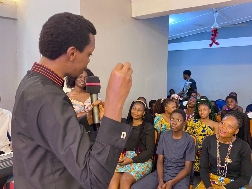 Rev. Isaac Nkuusi preached at the Machaneh Church International On Sunday 10th after the GTWC’25.