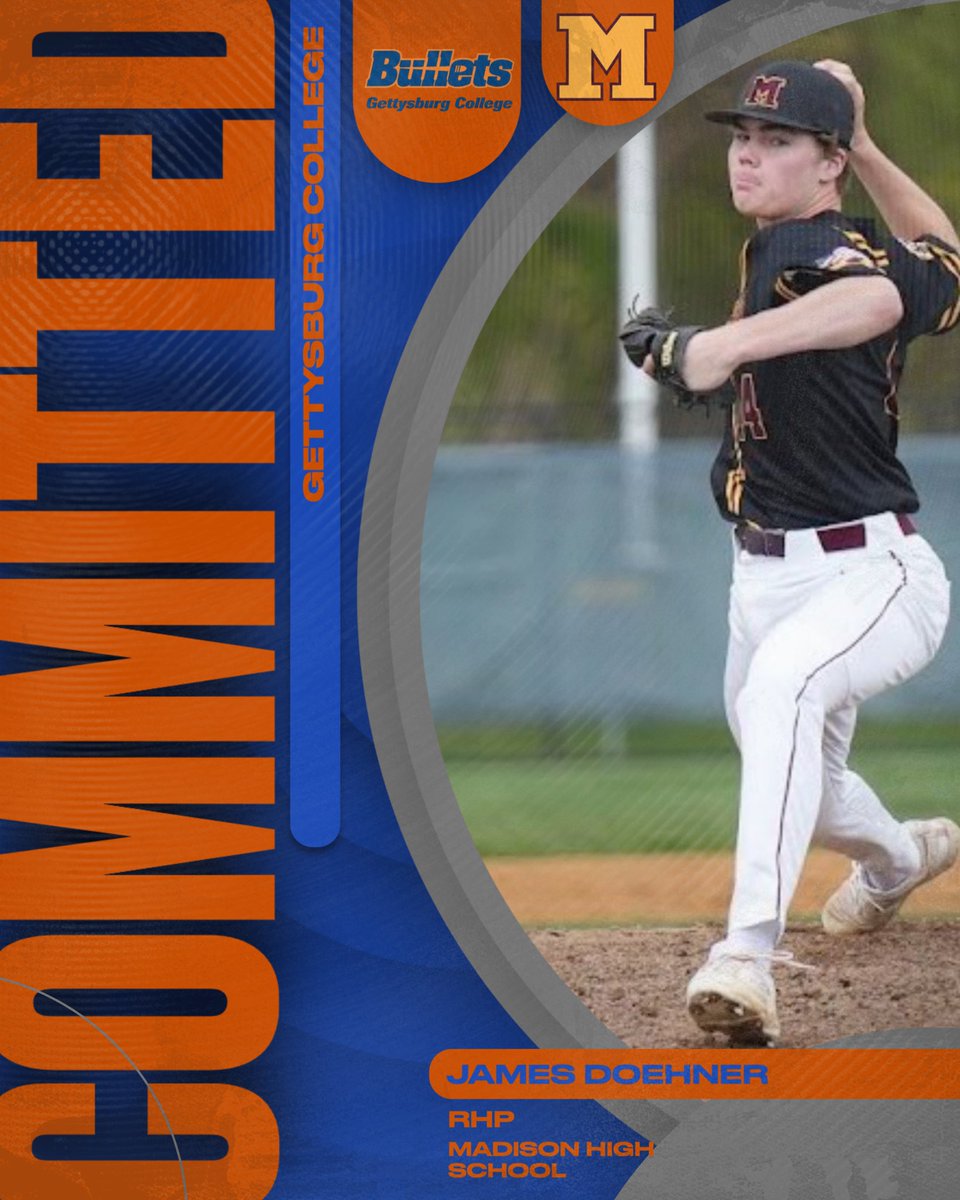 Coach Matyas (@coachmatyas) on Twitter photo The ace from Madison HS, <a href="/JamesDoehner/">James Doehner</a>, is officially off the board and committed to <a href="/GBurgBase/">Gettysburg Baseball</a>! So happy for this guy and his family, very well deserved! Keep making us proud! #compete #committed The ace from Madison HS, <a href="/JamesDoehner/">James Doehner</a>, is officially off the board and committed to <a href="/GBurgBase/">Gettysburg Baseball</a>! So happy for this guy and his family, very well deserved! Keep making us proud! #compete #committed