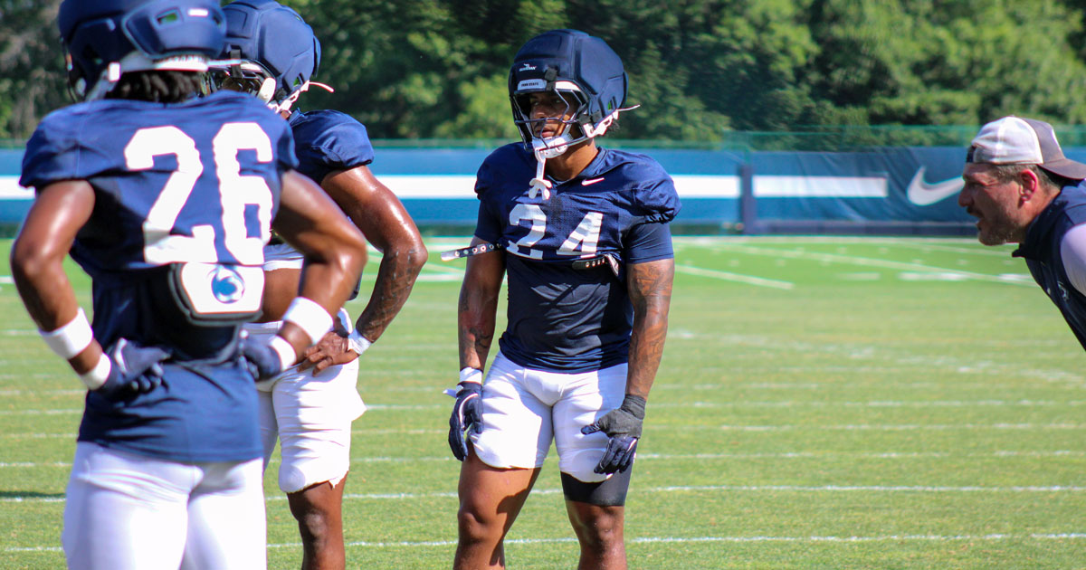 This week's Penn State practice photo gallery focuses on freshmen and newcomers. See Malachi Goodman, Cortez Harris, Amare Campbell, and more new Nittany Lions in action at the link below.

PHOTOS: on3.com/teams/penn-sta…