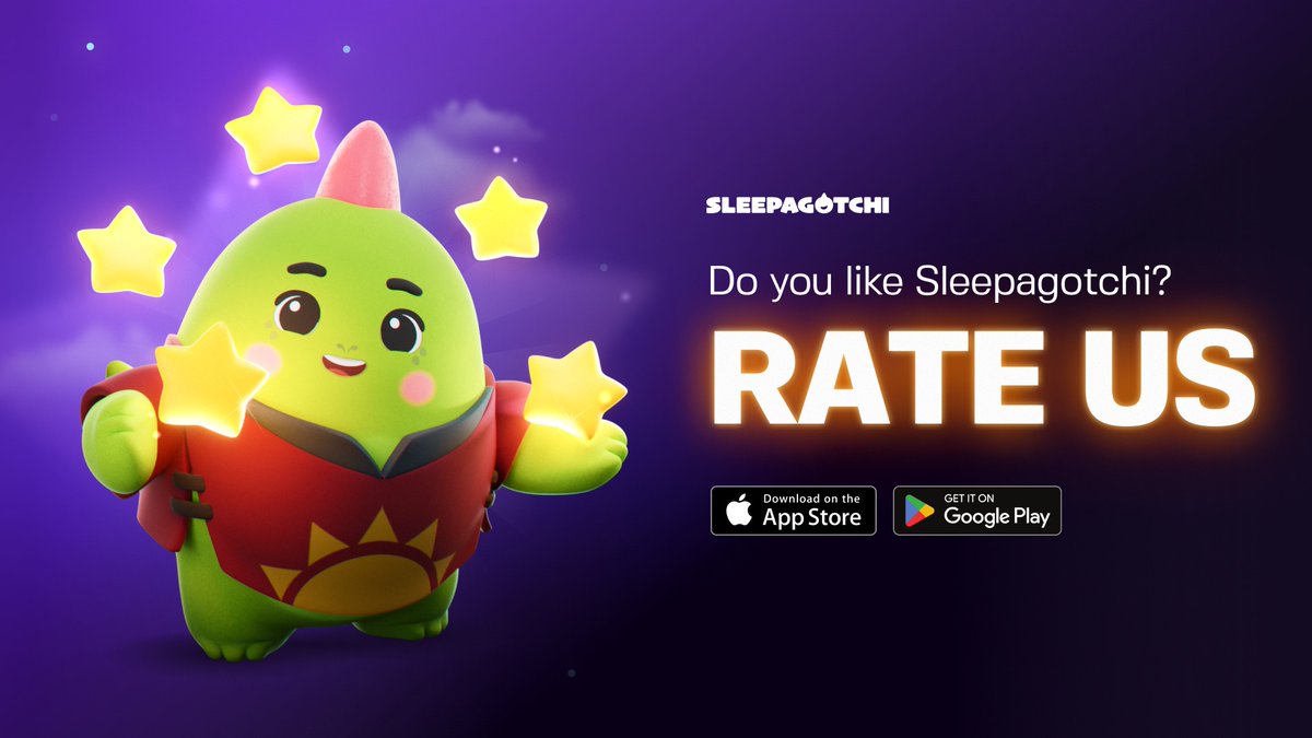 📢 Sleepagotchi: The Big App Preview にとって、なんて素晴らしい2週間だったのでしょう！ 

皆さんからの圧倒的なサポートとフィードバックは、私たちに日々新たな高みを目指す力を与えてくれ、アプリを本当に唯一無二の存在にしています 🦖

素晴らしいコミュニティの皆さんに心から感謝します！