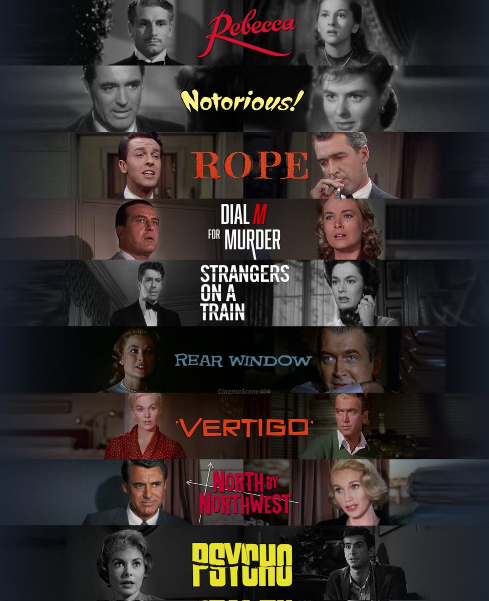 Happy birthday, Alfred Hitchcock!❤️