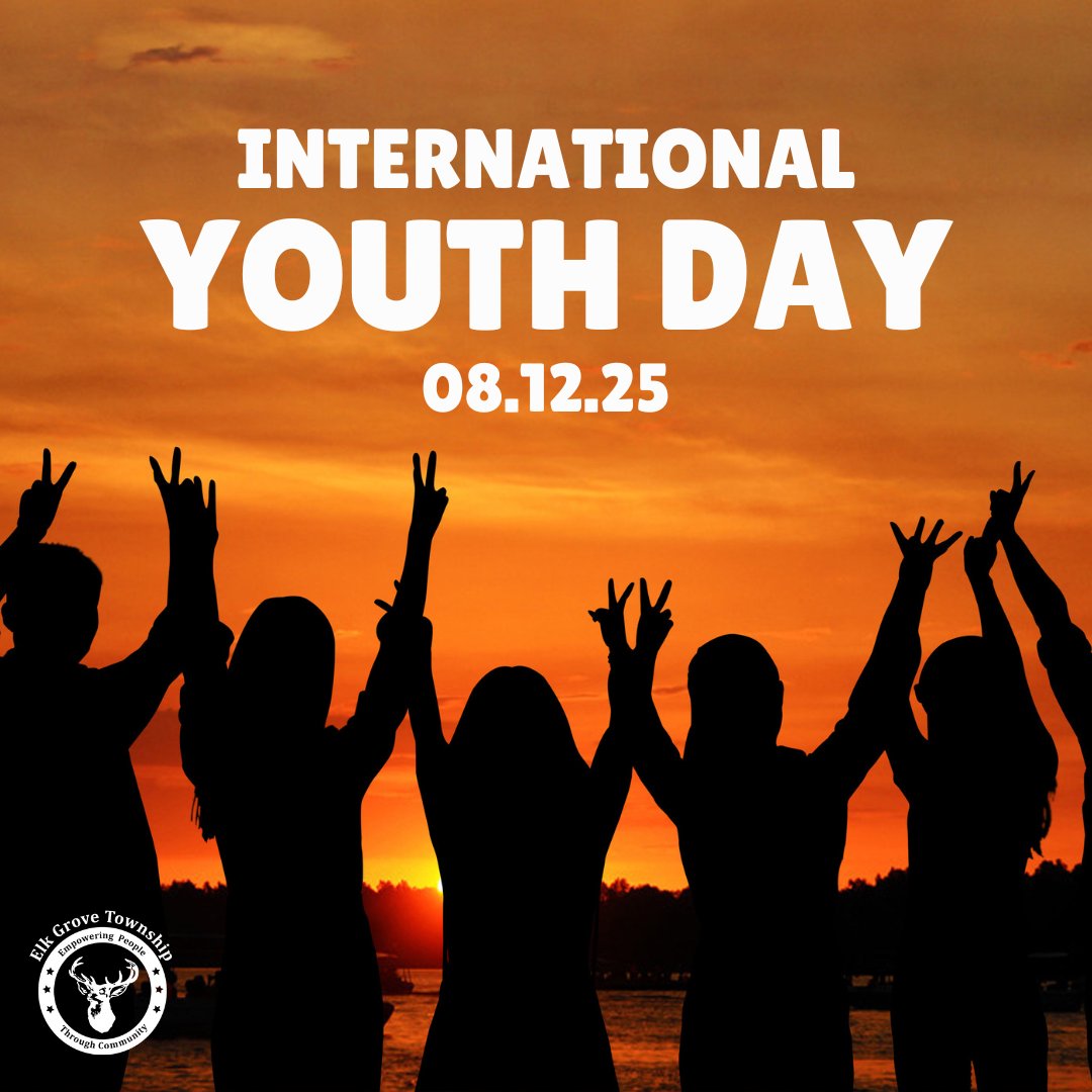 Happy International Youth Day! For over 50 years, Elk Grove Township Youth Services has honored the youth in our community and the relationships that uplift them.

Let’s continue to empower and support the next generation as they shape a better tomorrow!

 #InternationalYouthDay