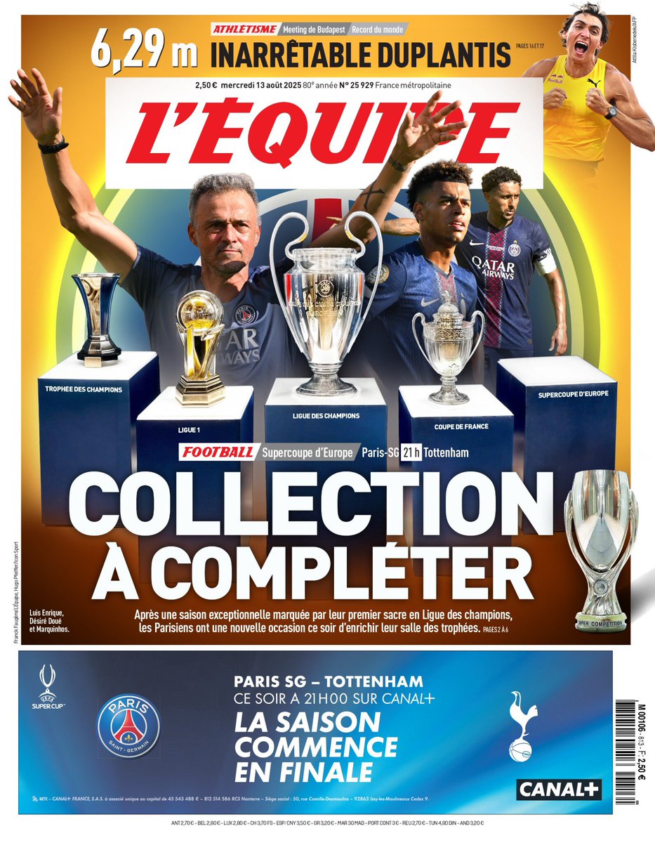 🗞️ COLLECTION À COMPLÉTER