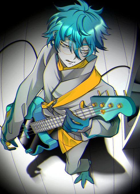 唐揚げさんお誕生日おめでとう御座います!素敵な一年をお過ごしください✨
日頃お世話になってるお礼にと思い
!!!密かにね!!!ファンアートを描かせて頂いておりました😁
可惜夜くんさんのストレス発散爆音ギター設定好きすぎて🫶 