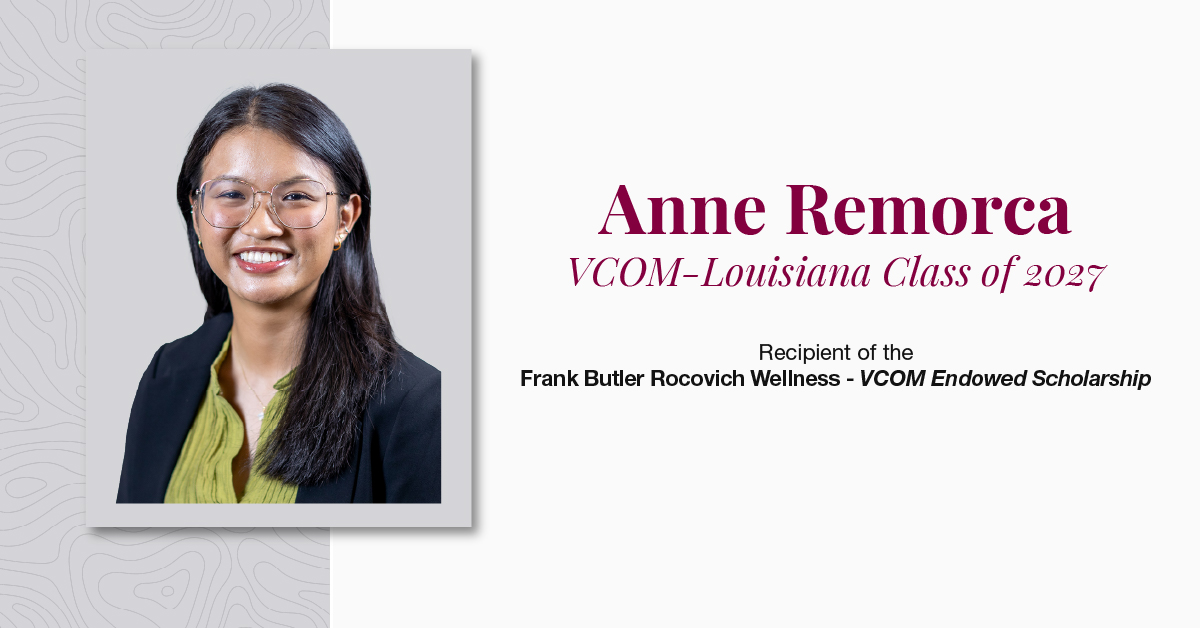 vcomlouisiana's tweet photo. 🎉 Congratulations to our outstanding VCOM-Louisiana students and scholarship recipients. We’re proud to celebrate these incredible students for their dedication, excellence, and commitment to the osteopathic profession! #VCOMProud https://t.co/D9EBzejUTg