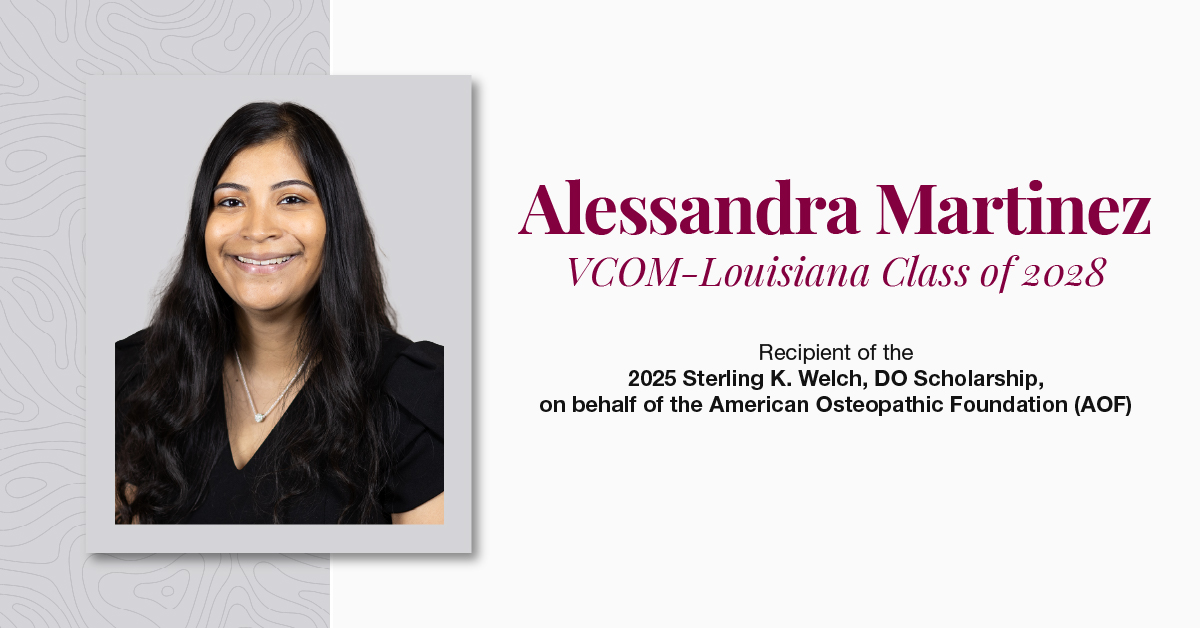 vcomlouisiana's tweet photo. 🎉 Congratulations to our outstanding VCOM-Louisiana students and scholarship recipients. We’re proud to celebrate these incredible students for their dedication, excellence, and commitment to the osteopathic profession! #VCOMProud https://t.co/D9EBzejUTg