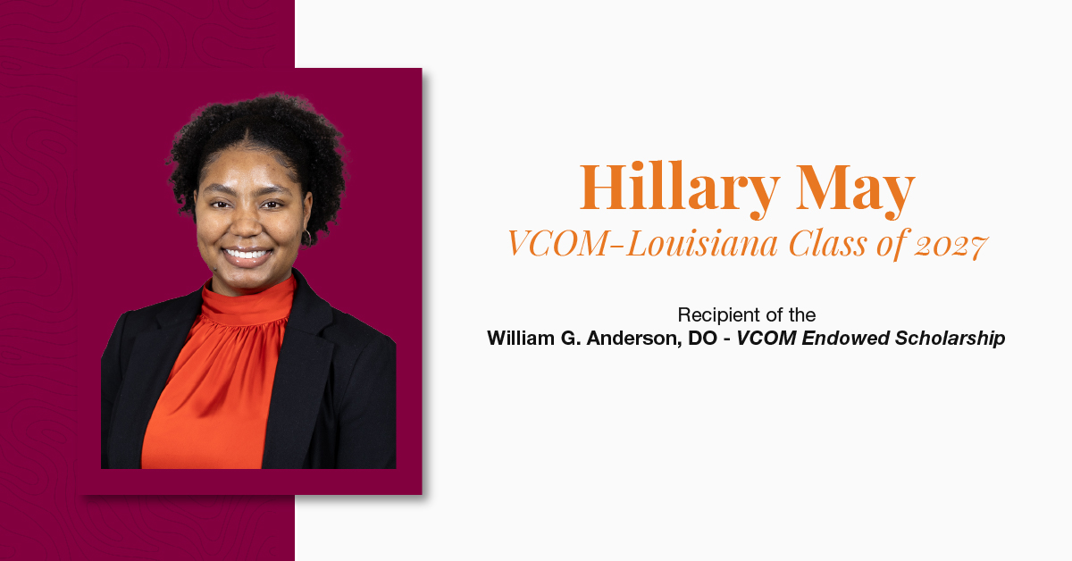 vcomlouisiana's tweet photo. 🎉 Congratulations to our outstanding VCOM-Louisiana students and scholarship recipients. We’re proud to celebrate these incredible students for their dedication, excellence, and commitment to the osteopathic profession! #VCOMProud https://t.co/D9EBzejUTg