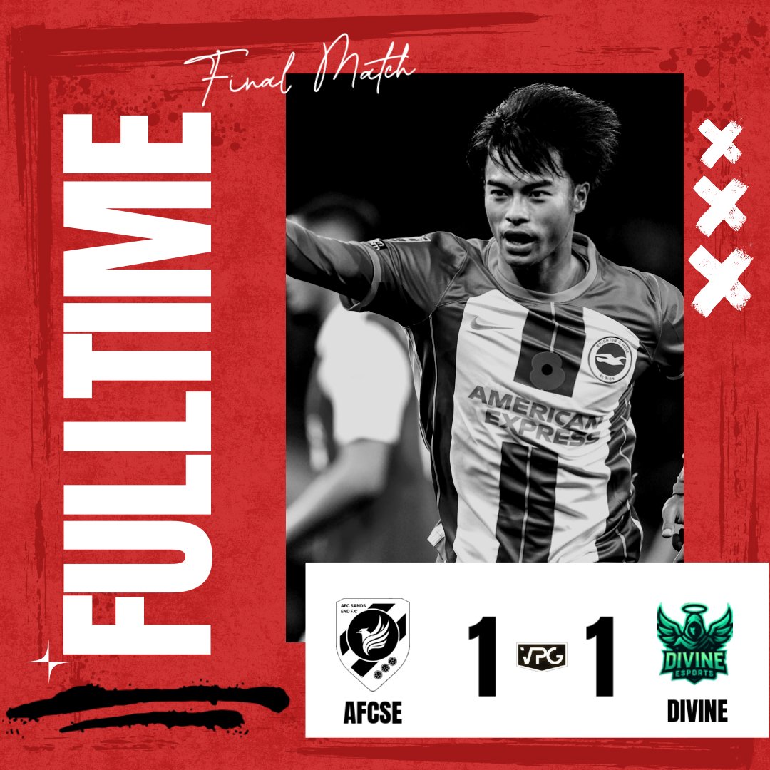 AFCSandsEnd's tweet photo. A goal by James secured a point against Divine Esports in the @VPGUK League Four 

And it was maximum points in @VPGEurope Conference Premier B, with a last-minute winner from Lewis to secure the win over Madness, and goals from Alfie and James secured a 1-3 win over Pressioni https://t.co/GZ8XynaQO6