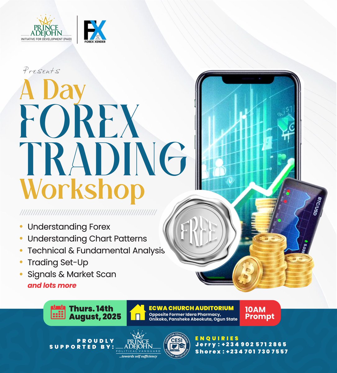 PrinceADEJOHN's tweet image. Financial Empowerment for youth in Ogun State, Nigeria