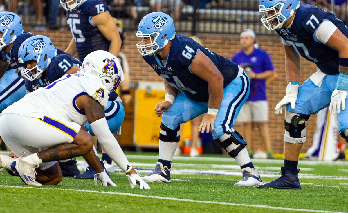 HERO Sports (@herosportsnews) on Twitter photo ๐ธ#CFB G5 Spotlight๐ธ
Old Dominion OL Zach Barlev (<a href="/Barlev23/">Zachary Barlev</a>)
-2025 Sr.
-6-4, 318 lbs
-All-Sun Belt Third Team
-Just 3 sacks allowed in 2024
๐ธ<a href="/ODUFootball/">ODU Football</a>
<a href="/RickyRahne/">Ricky Rahne</a> <a href="/CoachDeckODU/">Kevin Decker</a> <a href="/coacher_Hut/">Alex Huettel</a> <a href="/SSN_OleDirty/">Sidelines - ODU</a> ๐ธ#CFB G5 Spotlight๐ธ
Old Dominion OL Zach Barlev (<a href="/Barlev23/">Zachary Barlev</a>)
-2025 Sr.
-6-4, 318 lbs
-All-Sun Belt Third Team
-Just 3 sacks allowed in 2024
๐ธ<a href="/ODUFootball/">ODU Football</a>
<a href="/RickyRahne/">Ricky Rahne</a> <a href="/CoachDeckODU/">Kevin Decker</a> <a href="/coacher_Hut/">Alex Huettel</a> <a href="/SSN_OleDirty/">Sidelines - ODU</a>