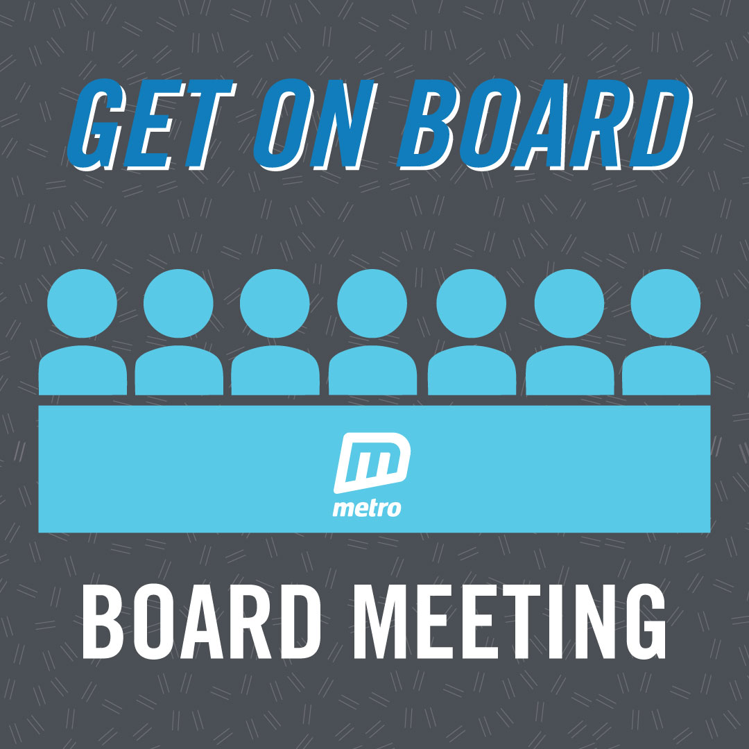 Get involved with Metro Transit this week!
📅 Wed. Aug. 13 at 6pm
Transit Advisory Committee
📅 Thurs. Aug. 14 at 8:30am
Metro Board Meeting
Learn more: ometro.com/events/
