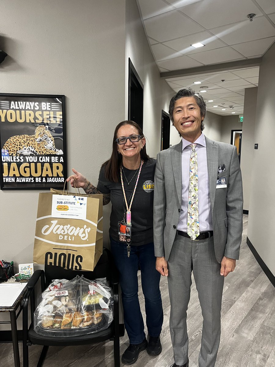 Happy 1st day of school
<a href="/FlowerMoundHS/">Flower Mound HS</a> It’s always a great day to be a JAG 🐆  #OneLISD