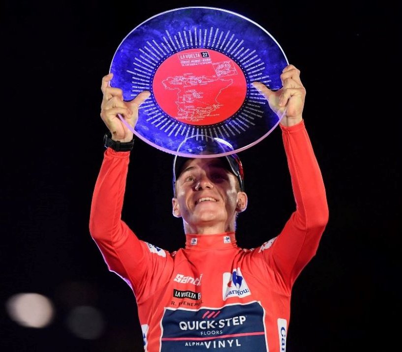 📊 Les 5 derniers belges sur le podium de la Vuelta 🇪🇦

2022 🏆 R. Evenepoel 🇧🇪
1995 🥉 J. Bruyneel 🇧🇪
1982 🥈 M. Pollentier 🇧🇪
1980 🥉 C. Criquielion 🇧🇪
1979 🥉 M. Pollentier

#LaVuelta25 #1J1S