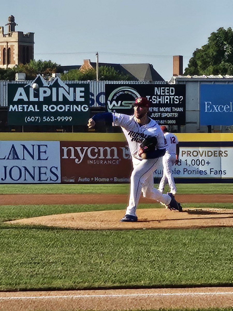 Obligatory rehab photo- The fourth annual Tylor Megill Binghamton rehab start