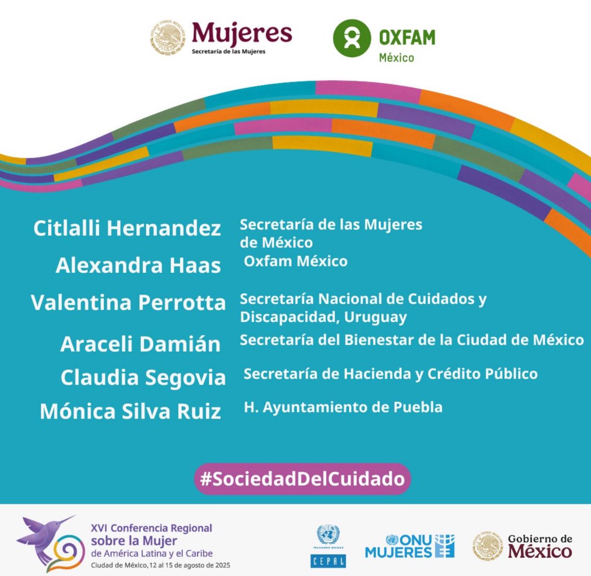 Carlos Brown (@cabrowns) on Twitter photo Si tienen registro para #XVIConferenceWomenLAC, este viernes 15 de agosto a las 15 horas tendremos un diálogo intergubernamental, junto a <a href="/mujeresgobmx/">Secretaría de las Mujeres</a>, sobre los anexos presupuestarios para los cuidados. Si tienen registro para #XVIConferenceWomenLAC, este viernes 15 de agosto a las 15 horas tendremos un diálogo intergubernamental, junto a <a href="/mujeresgobmx/">Secretaría de las Mujeres</a>, sobre los anexos presupuestarios para los cuidados.