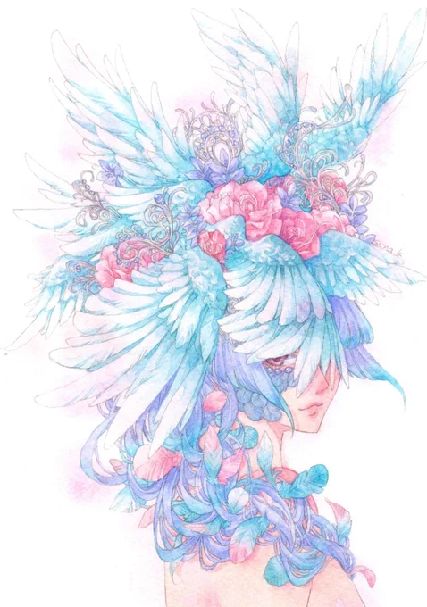 #自分の作品大好き界隈 「Can you see me ?Ⅰ〜Ⅳ」 特に好きなシリーズの1つです