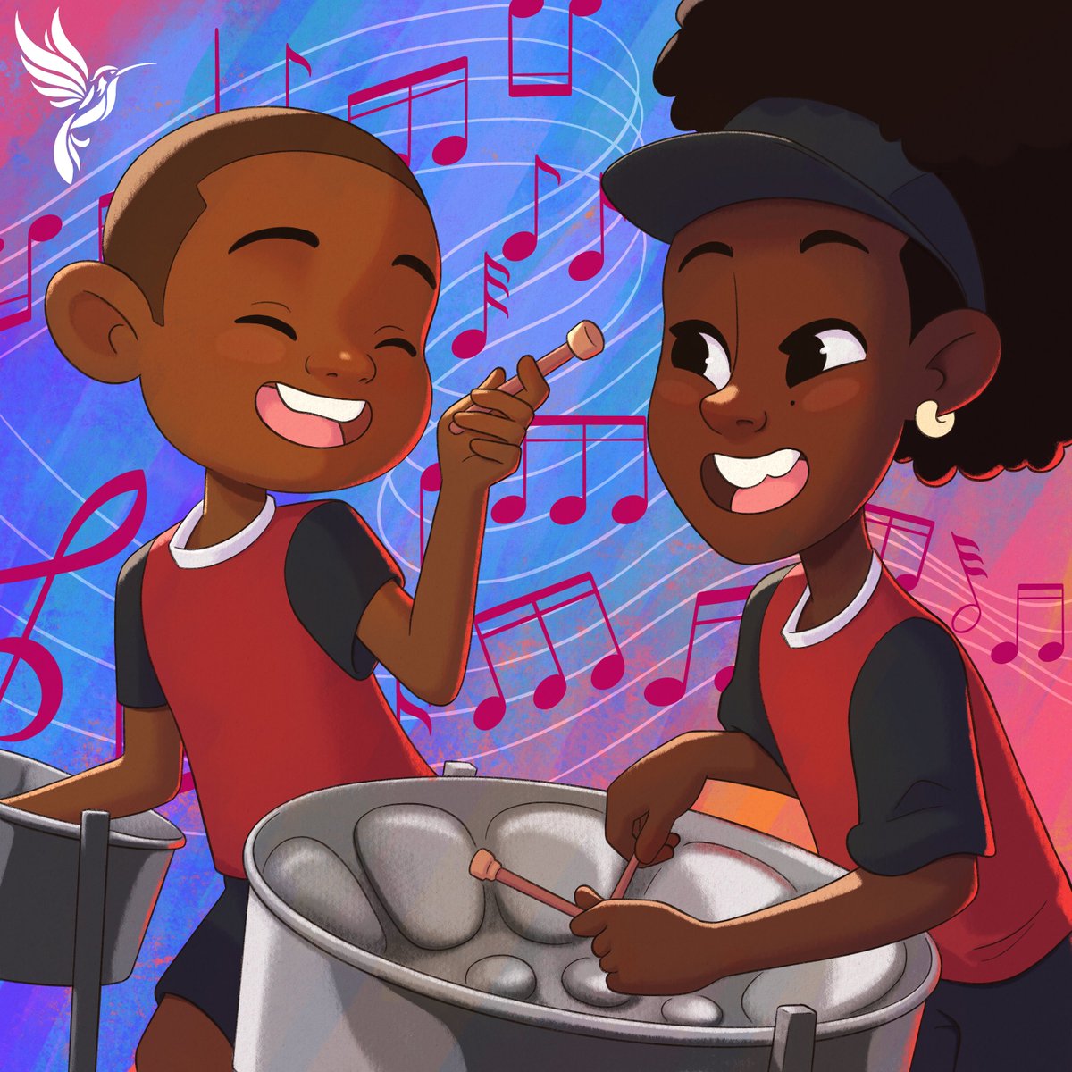 birdpepperstu's tweet photo. Trini to de bone
Happy Steelpan Day everyone!

#steelpan #trinidadandtobago #digitalart #illustration #fyp #music #nailahblackman #steelpanday #birdpepperstudios #kids #storybookillustration #nationalsteelpanday #WorldSteelpanDay https://t.co/88KTiKC73v