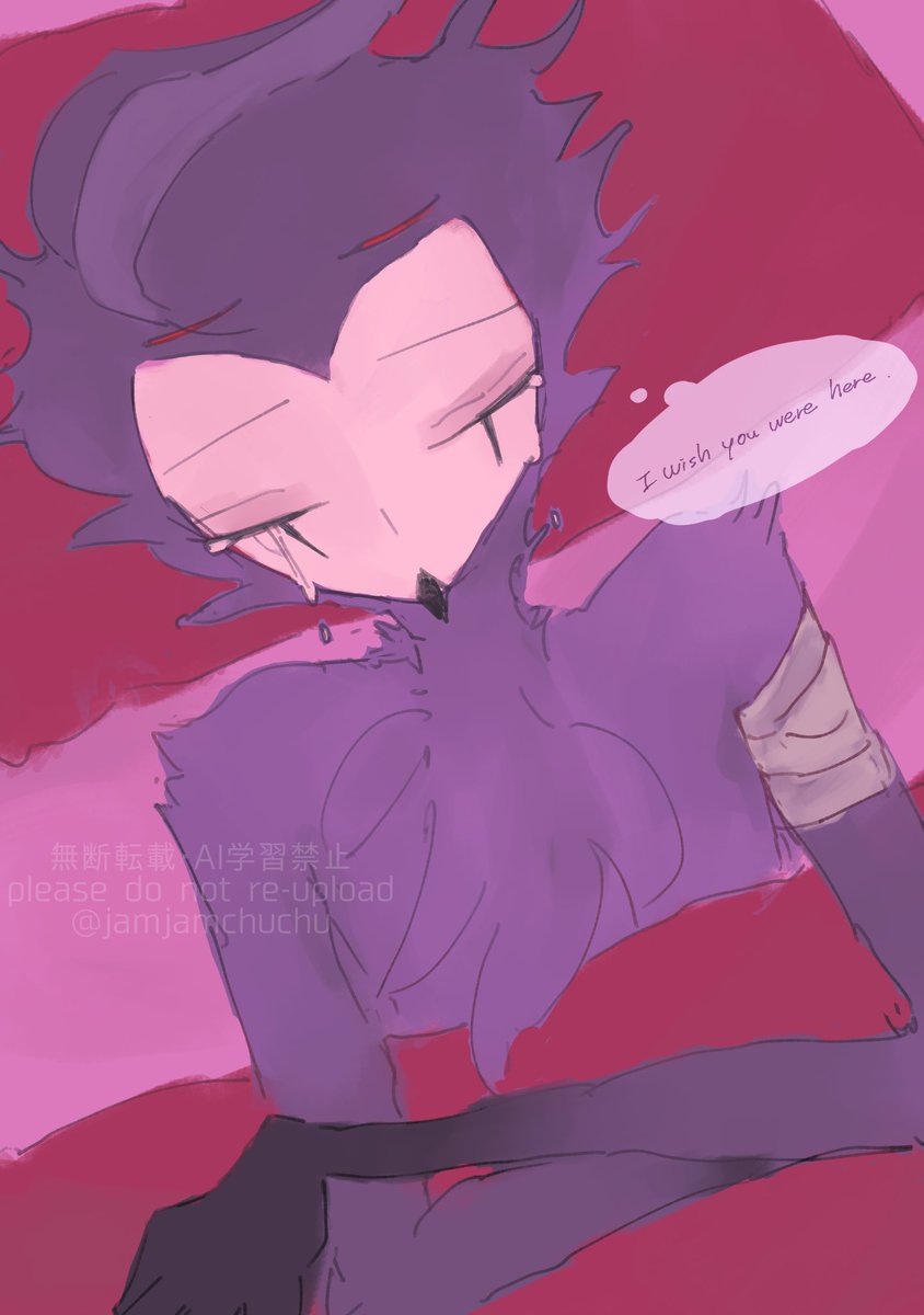 I wish you were here...

#HelluvaBoss #HelluvaBossStolas #Stolas
#HelluvaBossFanart