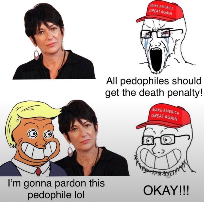 MAKE PEDOPHILIA BAD AGAIN!
#EpsteinTrumpFiles