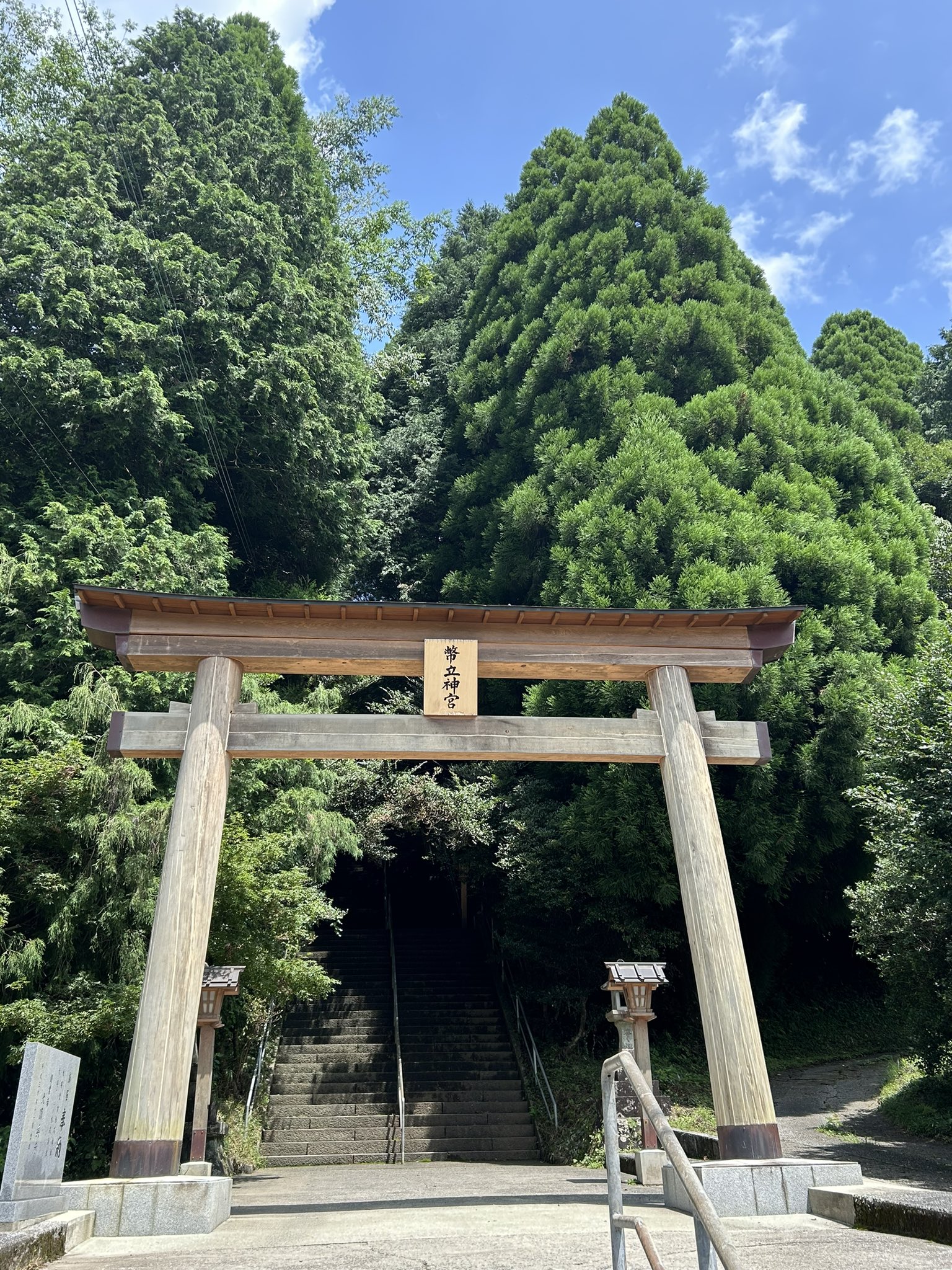 神社百景39枚 第六天神社全景- Picture of Dai Roku Ten Shrine, Tachikawa