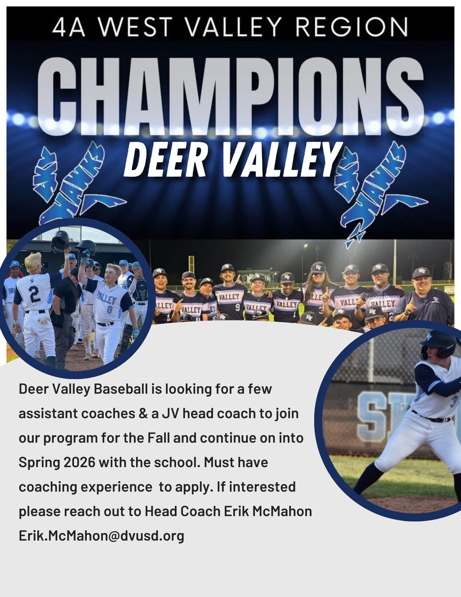 Deer Valley High School Baseball Highlights (@dvbbhighlights) on Twitter photo 