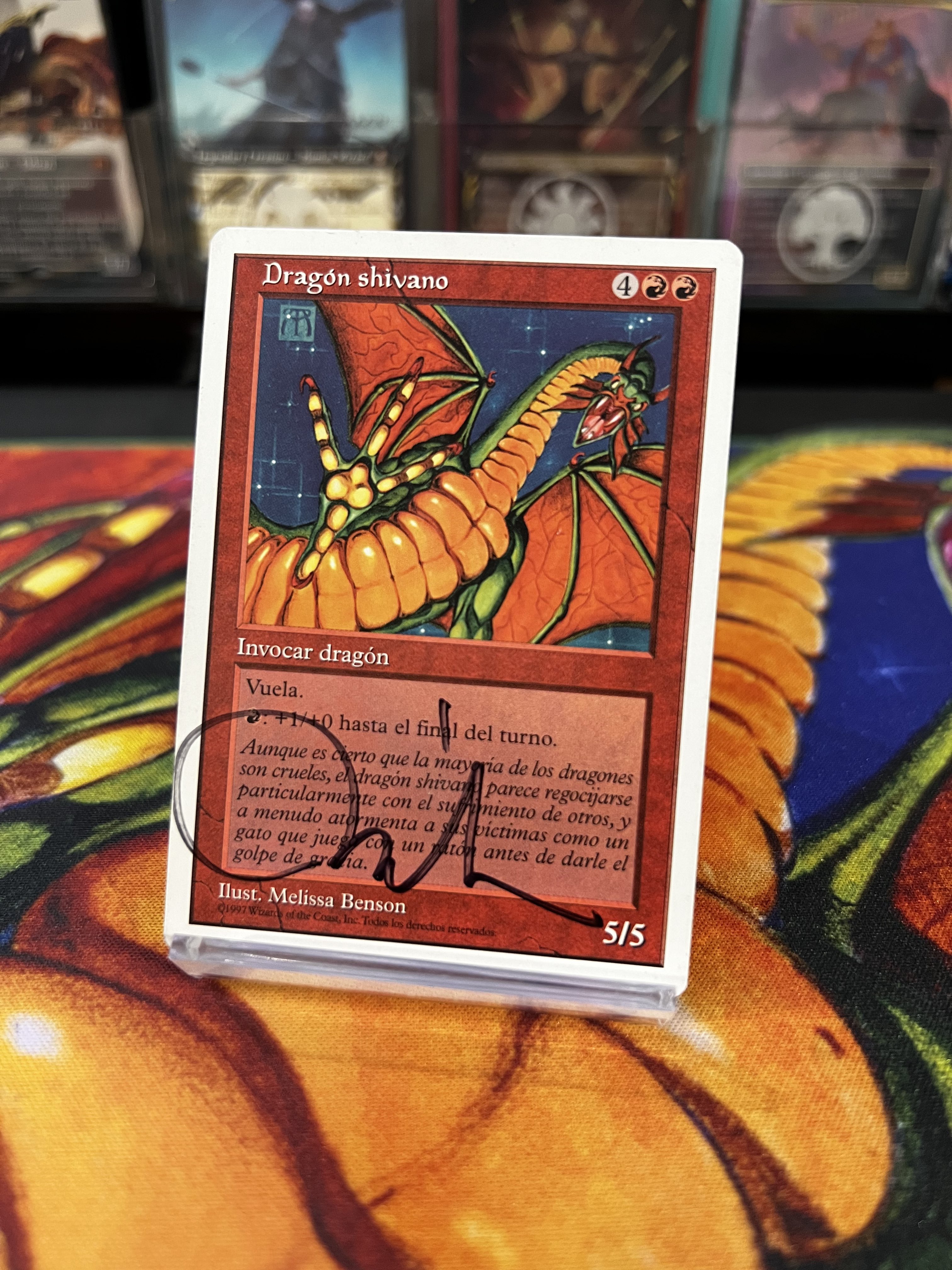 シヴ山のドラゴン MTG 日本語 NM PSA鑑定品 シヴ山のドラゴン MTG