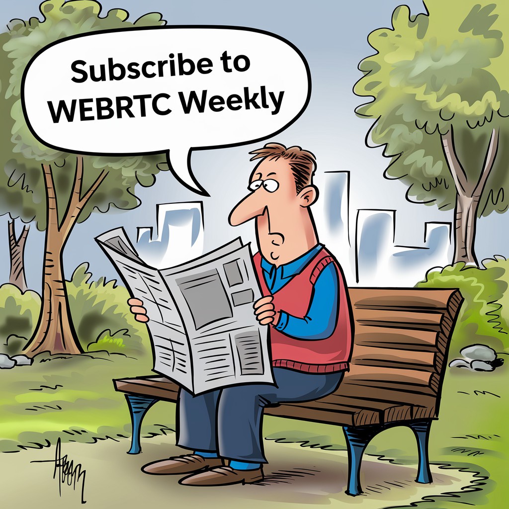 Where do you get your news about #WebRTC from?

Best place? The WebRTC Weekly (obviously)

You can subscribe to it now…

webrtcweekly.com