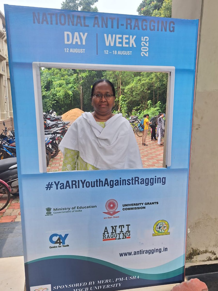 mscb_official's tweet photo. Celebration of National Antiragging Day @MSCBU https://t.co/3Dk7pCh0fO
