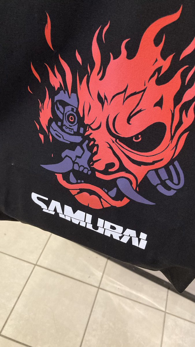 You shall be a SAMURAI...
visited #Cyberpunk2077 and #CyberpunkEdgerunners POP UP SHOP in Diver City Tokyo Plaza 2F 😄