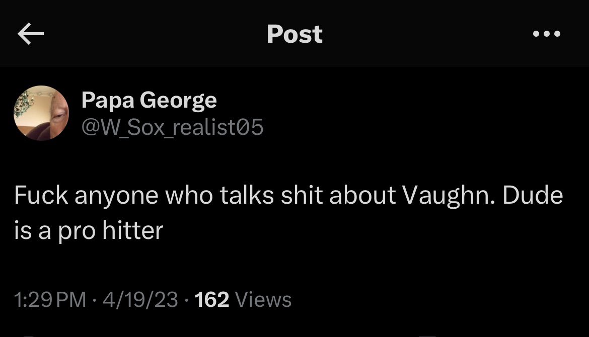 The White Sox organization should be disgusted with themselves for what they did to Andrew Vaughn. It’s no longer “he’s hot”, dude is raking for the Brewers because they have good culture and a reason to show up and care every day. Been saying he’s a stud since he came up. Idiots