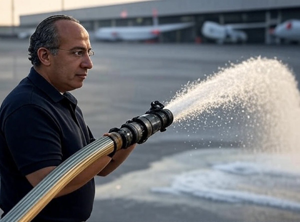 El gobierno pide su asistencia para identificar al presunto culpable de las inundaciones del @AICM_m