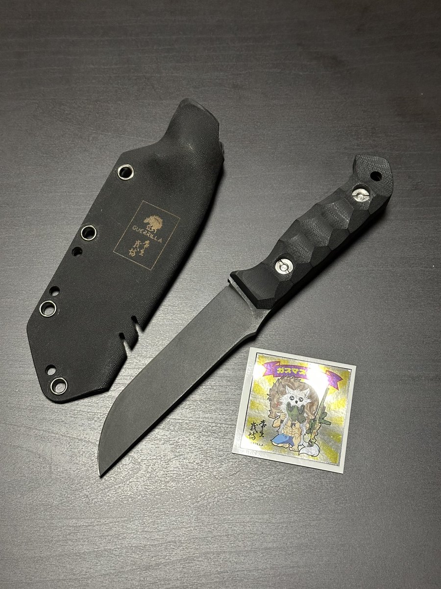 GUERRILLA⚡️⚓️🦭
本気合口"マジドス"装着⚡️⚡️