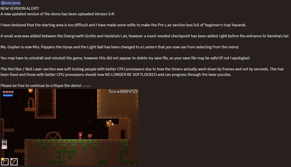 iishotsofficial's tweet photo. DEMO HAS BEEN UPDATED!
Now's as good a time as ever to join the server and request a demo steam key! :D
#indiegame #demotest #indiegamedemo
https://t.co/H9c1qDJCt4 https://t.co/eKXtHYju5s