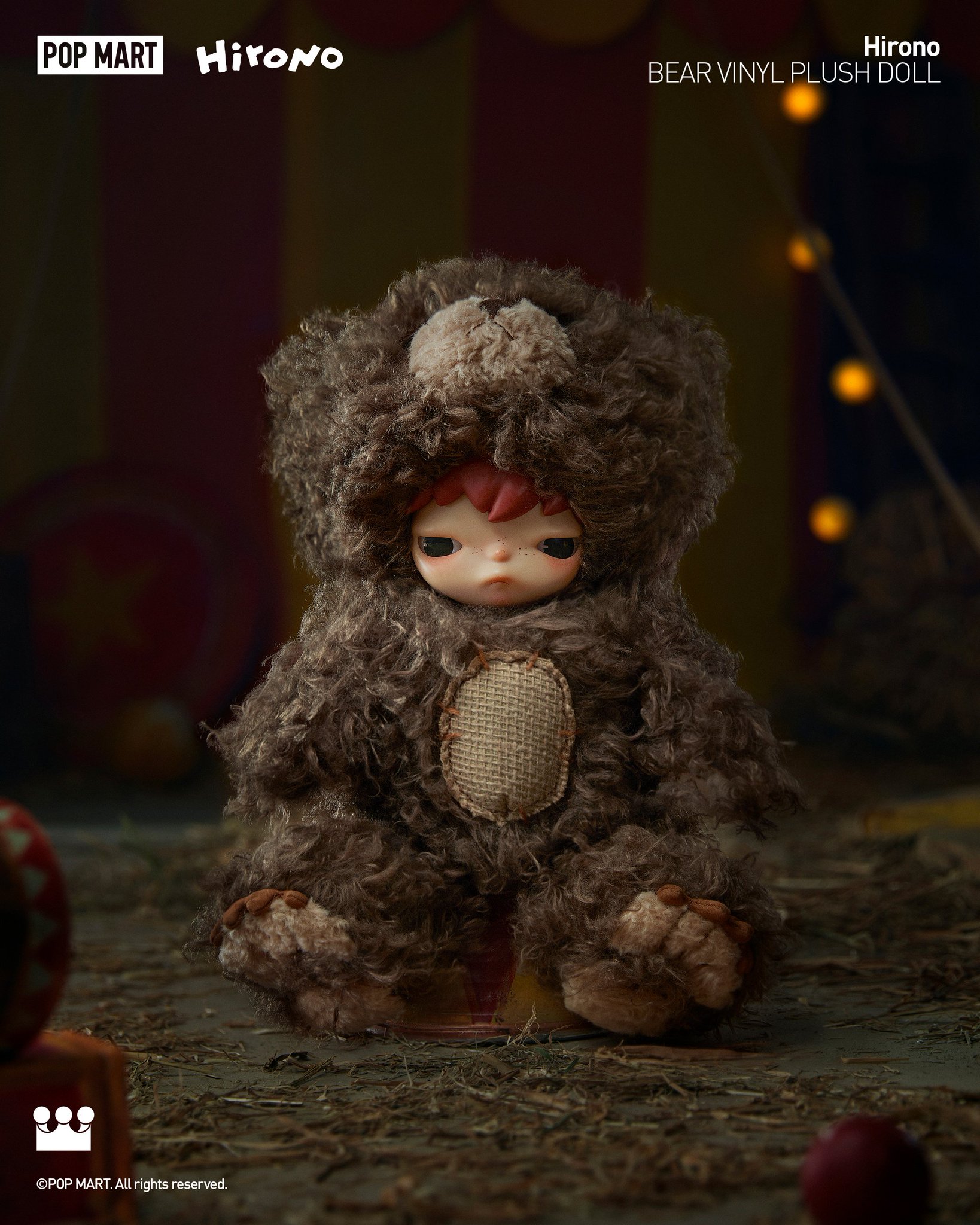 その他 Hirono Bear Vinyl Plush Doll POPMART Hirono Bear Vinyl Plush Doll - POP MART (United States)