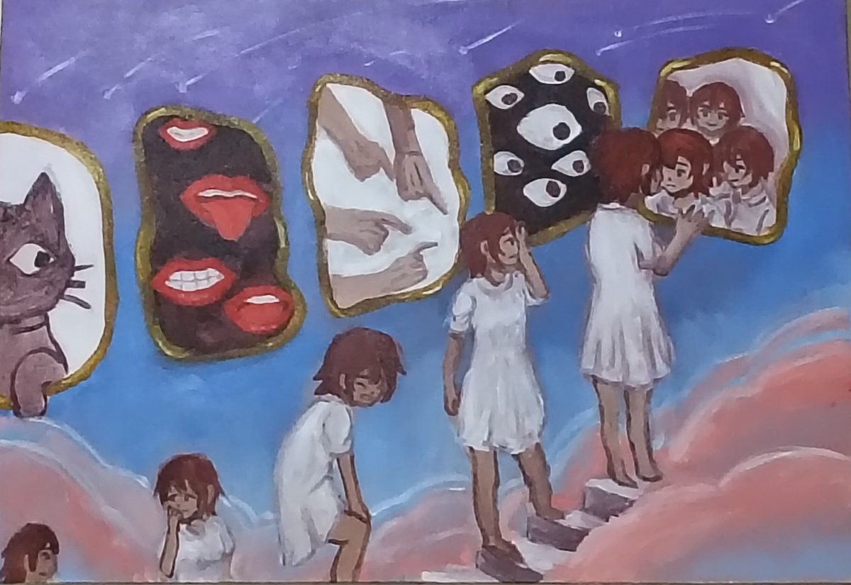 Hawowo aku mau drop my latest art! nih, sekalian mencari mootual baru ehe :3