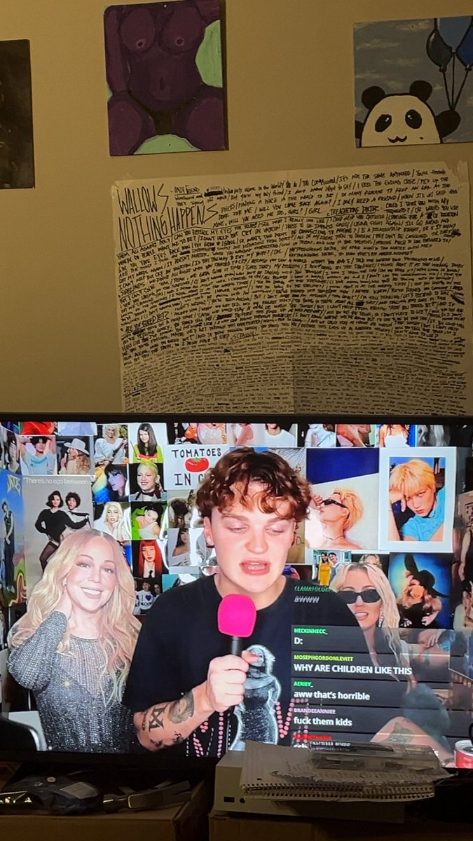head1nthesky's tweet photo. @theadammcintyre my partner and I only tuned in for part of the stream today  and heard part of your bullying story and then turned it off to fuck (sorry queen) and turned on the Trish video and were like “oh my god this is the part we tuned in for!” … the shock, awe, and guilt. https://t.co/tdTnuLg0UB