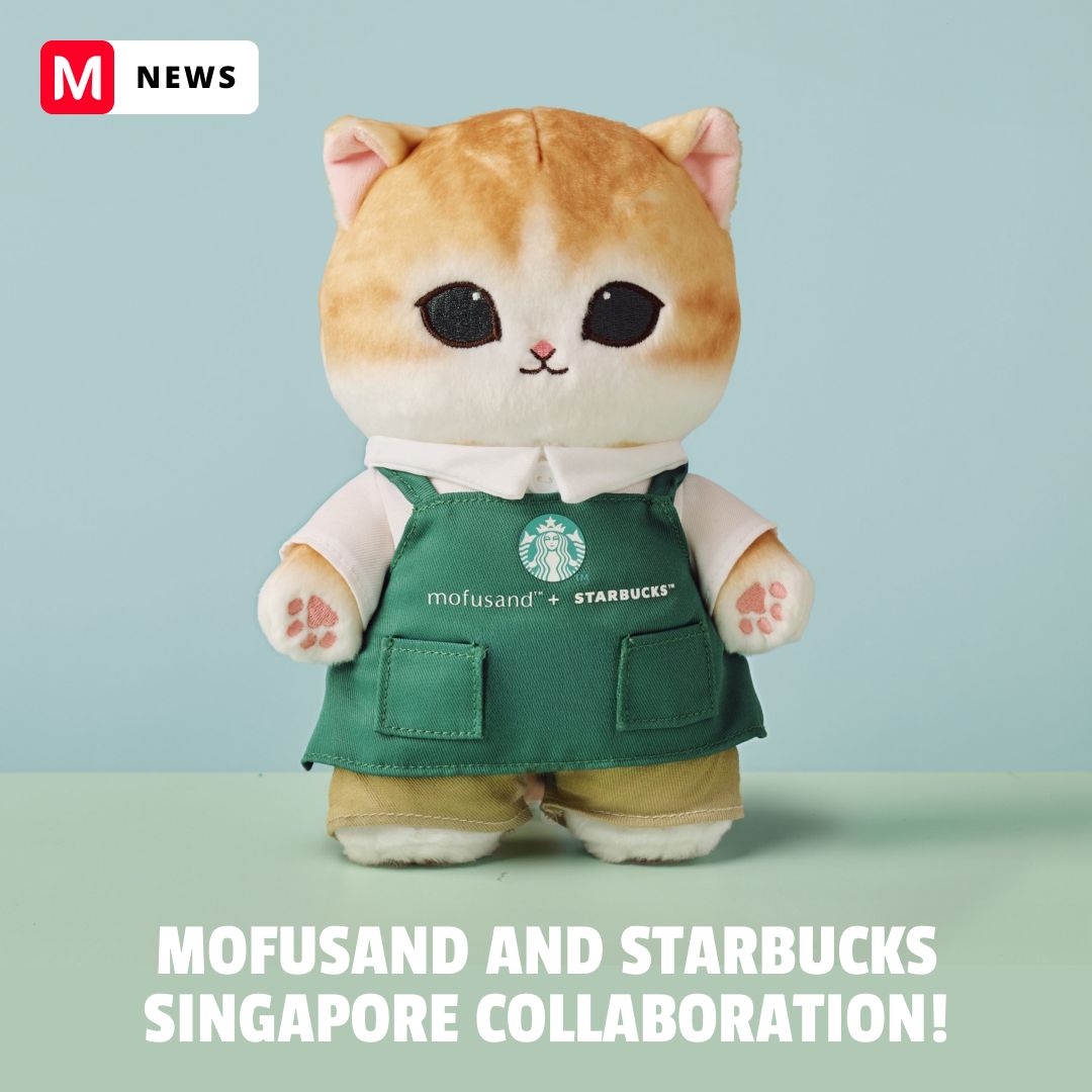 Mofusand and Starbucks Collaboration, including plush, bags, mugs